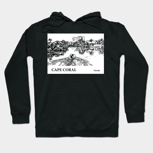 Cape Coral - Florida Hoodie by Lakeric